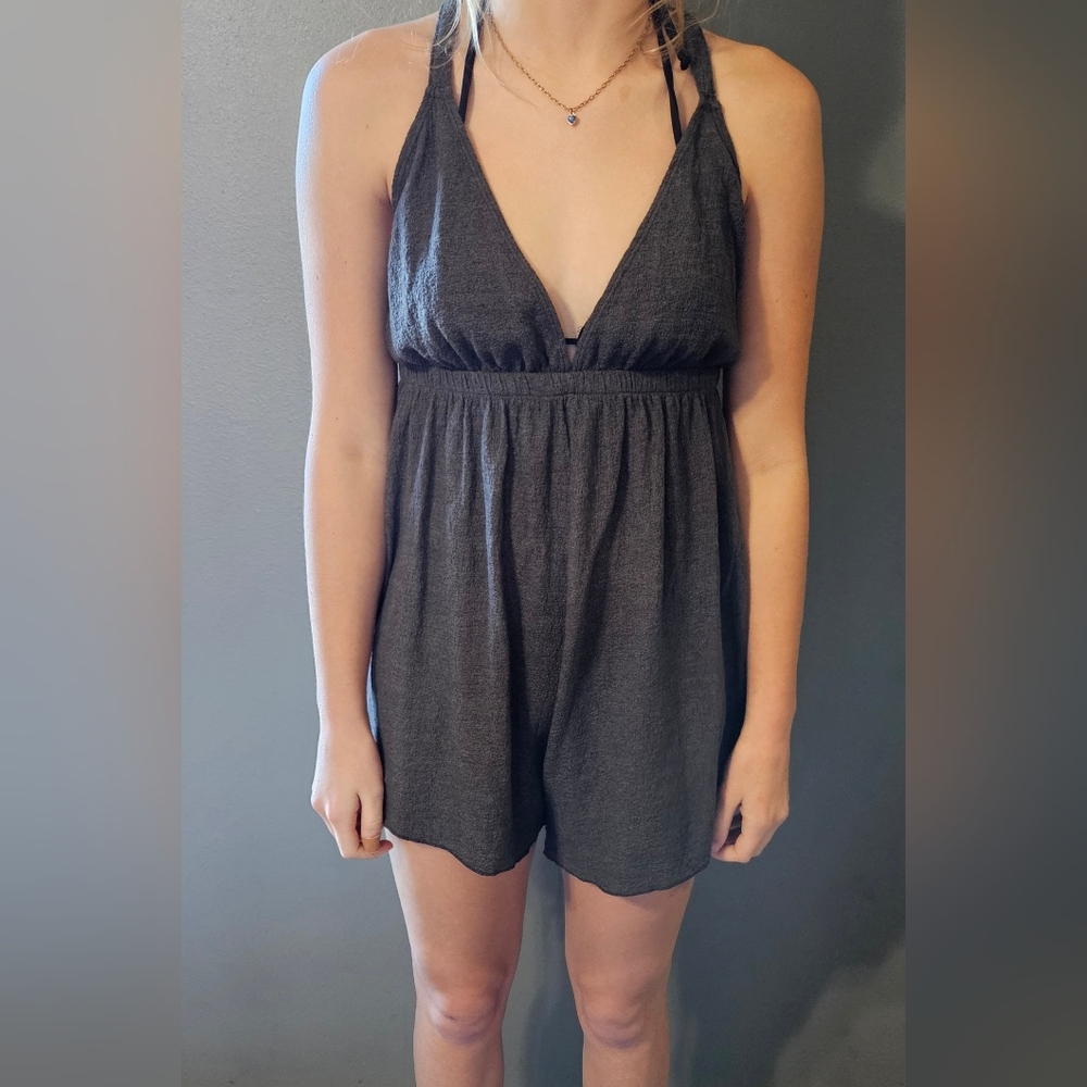 Billabong Charcoal Hand-Dyed Garment
